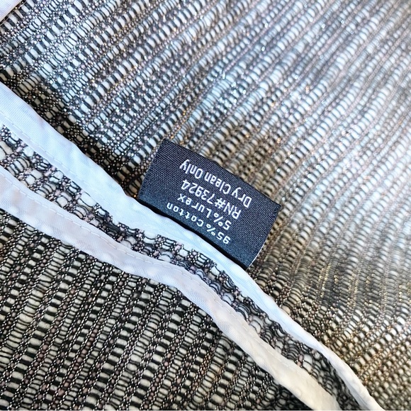 Misook NWT Silver Linings Metallic Jacket, 2X - Picture 7 of 10